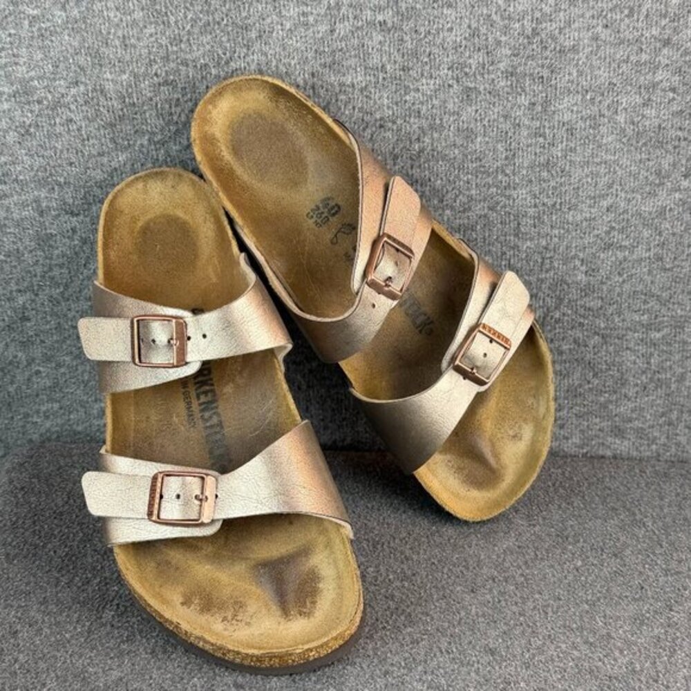 Birkenstock Two Strap‎ Slide Sandal Sydney Graceful EU40|9-9.5